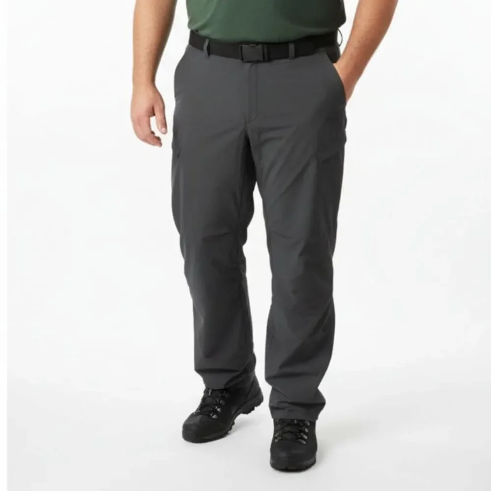 The North Face Gray Outdoor Sporty Athletic Nylon Cargo Pants 40